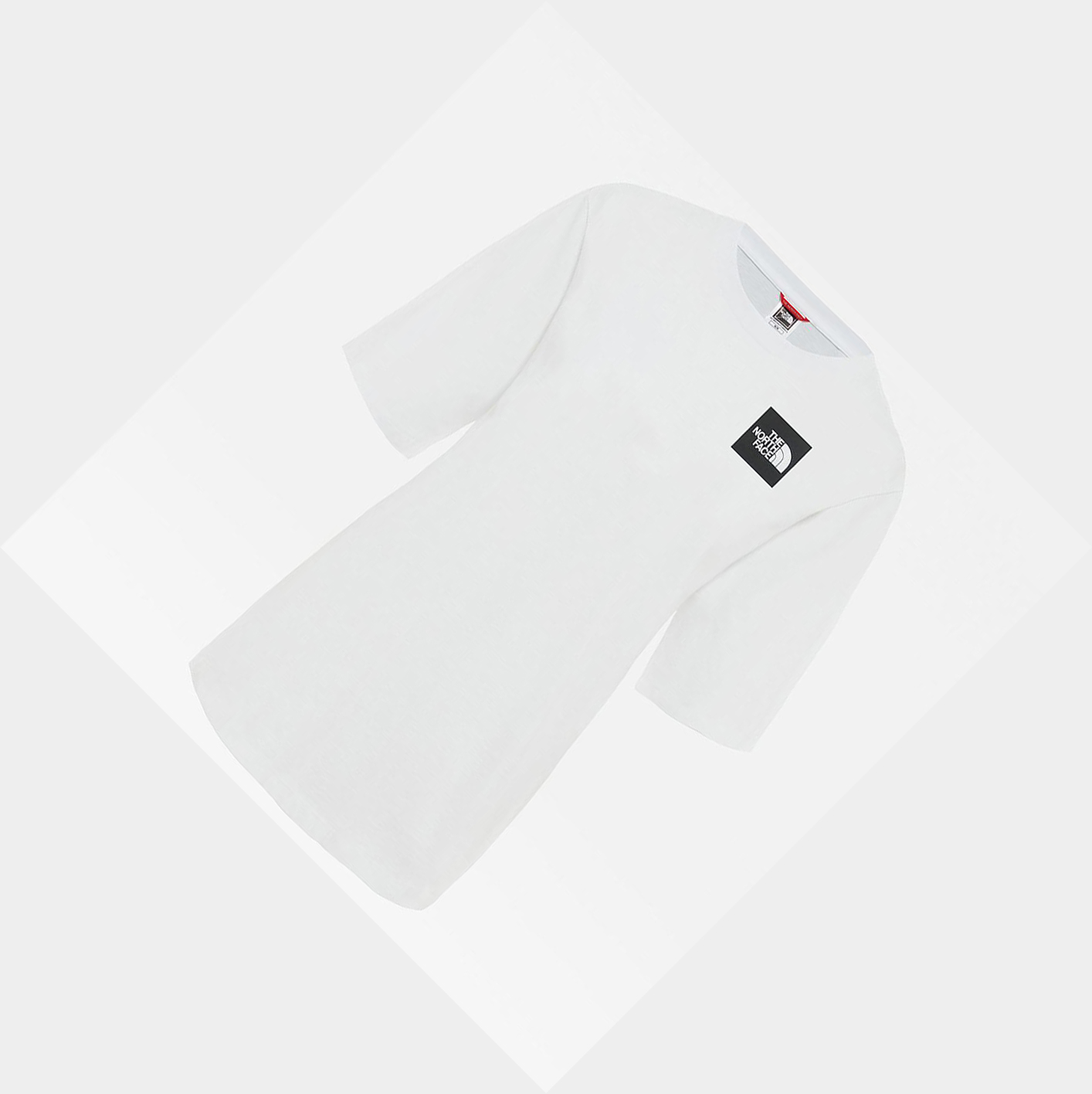Women's The North Face Relaxed Fine T Shirts White | US471WZIQ