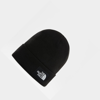 Women's The North Face Dock Worker Recycled Beanies Black | US029IREO
