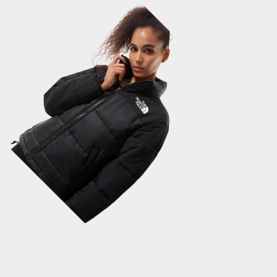 Women's The North Face Himalayan Insulated Jackets Black | US283UECQ