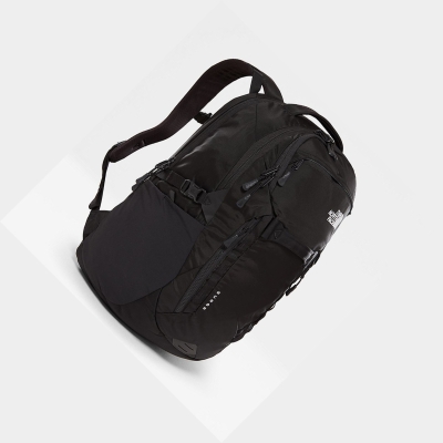 Women's The North Face Surge Backpacks Black | US190OQPS