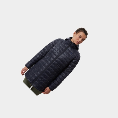 Women's The North Face THERMOBALL™ Eco Insulated Jackets Navy | US634QYZN